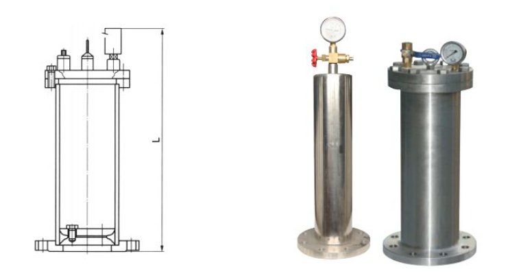活塞式水锤吸纳器结构图
